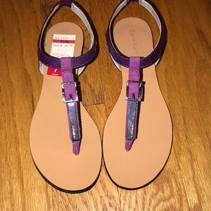 Purple Calvin Klein Sandals